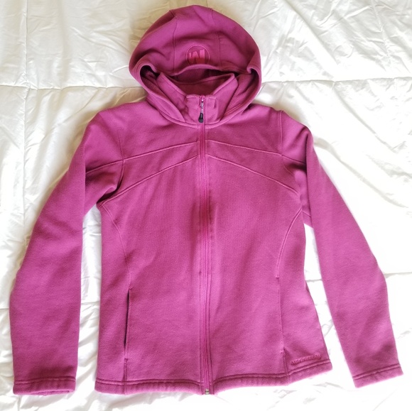Merrell Tops - Women's Merrell zip up hooded fleece sweater